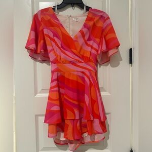 TCEC Vibrant Swirl Romper